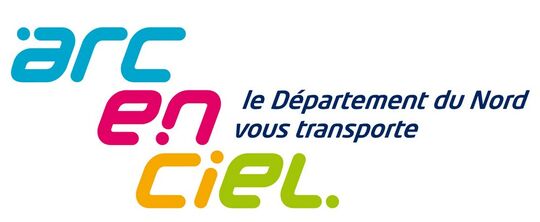 Logo du réseau Arc-en-ciel du Conseil Départemental du Nord